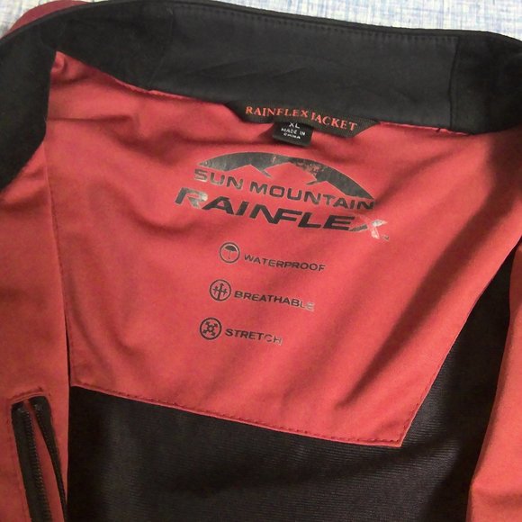 Cherry Creek CC Colorado Sun Mountain Rainflex Jacket Waterproof Men's XL - Picture 4 of 8